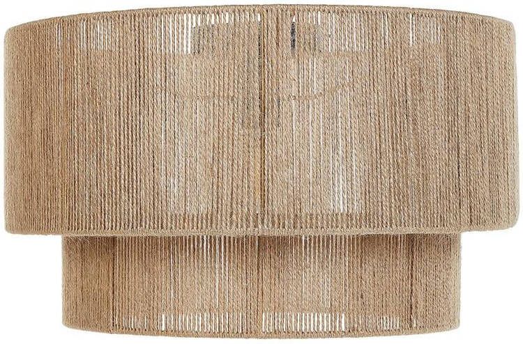 Beliani DORING Hanglamp Natuurlijk Jute
