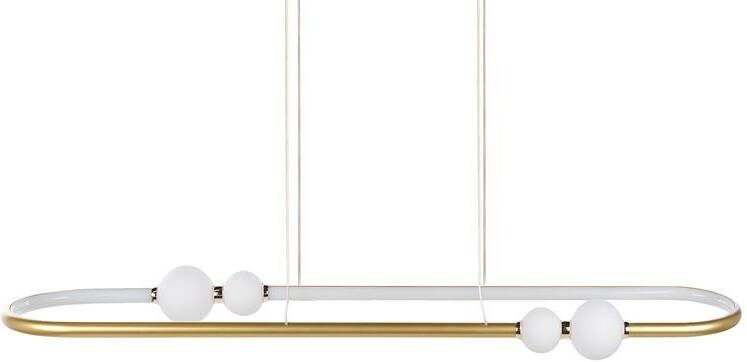 Beliani FEALE Hanglamp-Goud-Aluminium