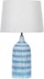 Beliani GEORGINA Tafellamp Blauw Keramiek - Thumbnail 2