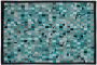 Beliani NIKFER Vloerkleed blauw 140x200 - Thumbnail 2