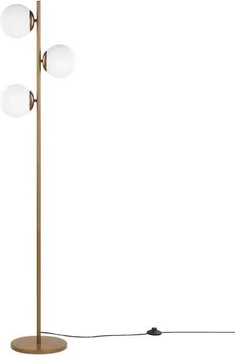 Beliani WADI Staande lamp Goud Metaal