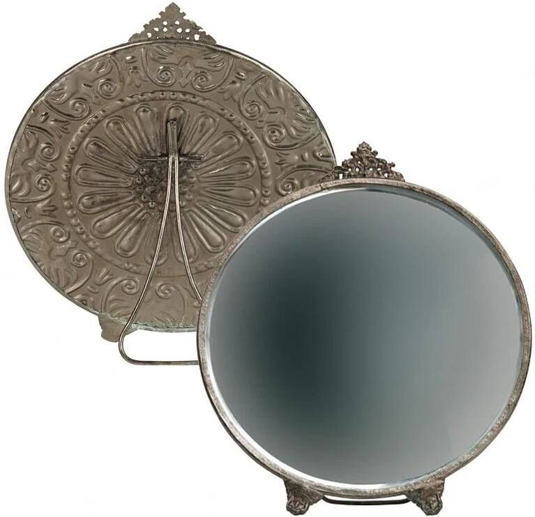 BePureHome Spiegel Posh Metaal Antique Brass Set van 2