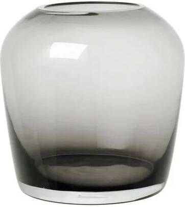 Blomus Leta Vaas Medium Smoke | Zwart