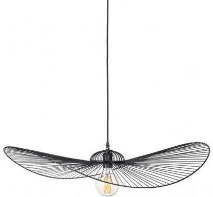 Bodilson Hanglamp Rond 80cm Zwart Metaal Dimbaar
