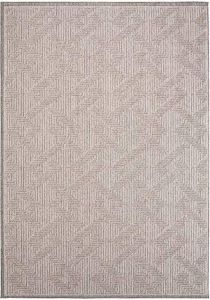 Boho&me Buitenkleed Macramé crème|lichtgrijs 80x150 cm