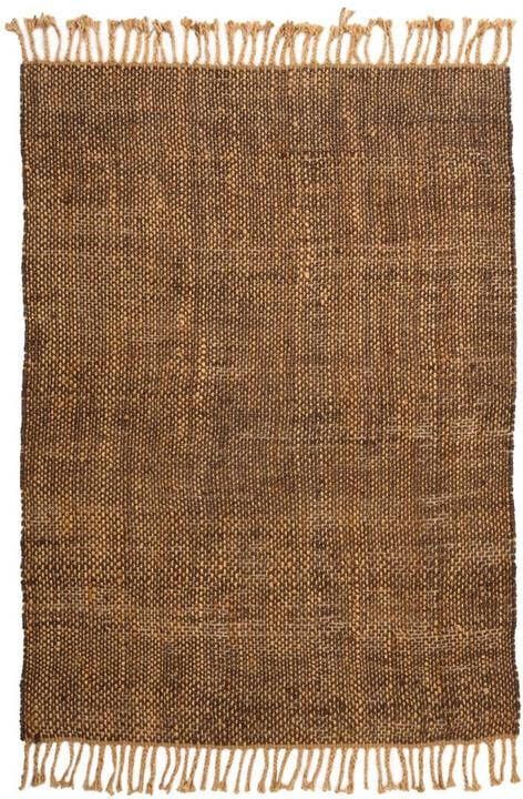 Boho&me Jute vloerkleed Chunky bruin|naturel 300x400 cm