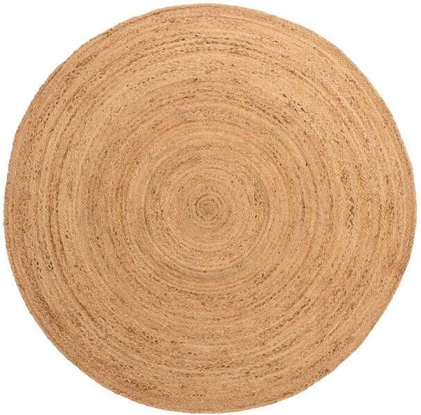 Boho&me Jute vloerkleed rond Boho & me naturel 80 cm rond