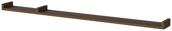 Bolia Display Wandplank B 157 cm Asymmetrisch Links Donker Geolied Eiken