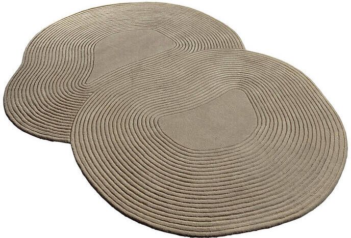 Bolia Zen Vloerkleed 180 x 240 cm Shaped Dark Beige