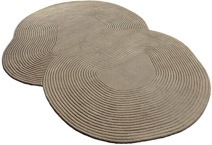 Bolia Zen Vloerkleed 250 x 333 cm Shaped Dark Beige