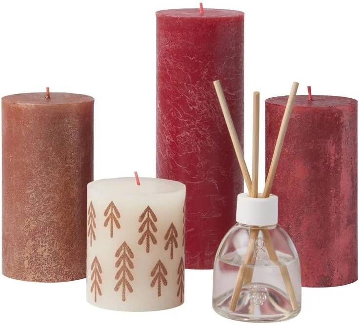Bolsius gift set Winter Spices rustieke kaarsen en geuren