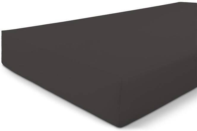 Byrklund Hoeslaken Jersey 180x200 Antraciet