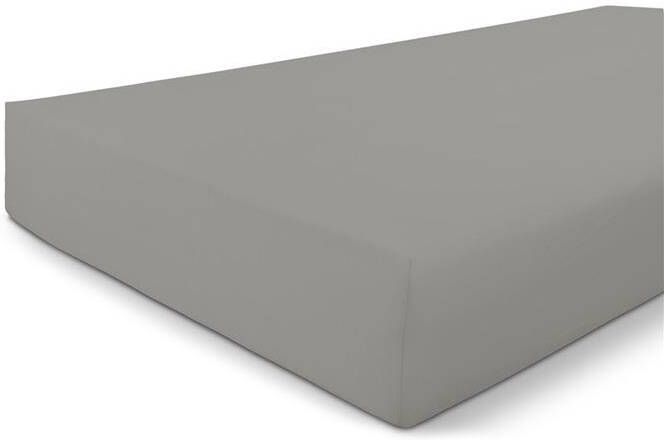 Byrklund Hoeslaken Jersey 180x200 Taupe