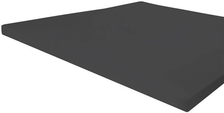 Byrklund Hoeslaken Topper Jersey 180x200 Antraciet