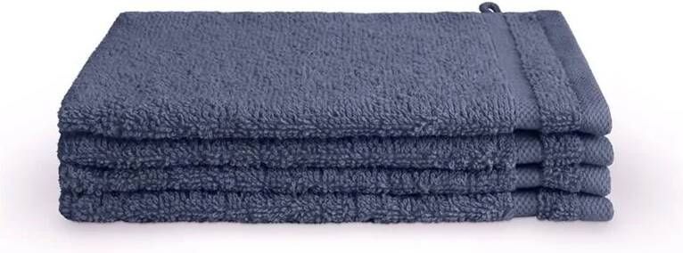 Byrklund Washand Bath Basics (PP) 4x 16x21 Blauw