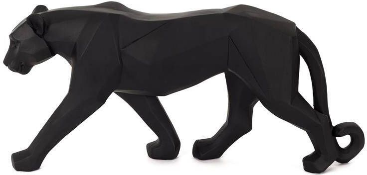 CASA DI ELTURO Deco Object Panther Origami – Zwart – B40 cm x H 20 cm