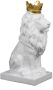 CASA DI ELTURO Decoratief beeld Royal Lion Wit H30 cm - Thumbnail 2