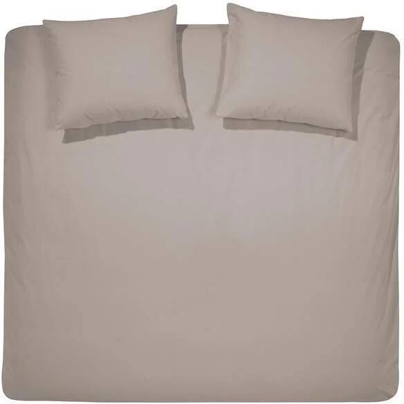 Cinderella Basic Dekbedovertrek 240 x 200|220cm Taupe
