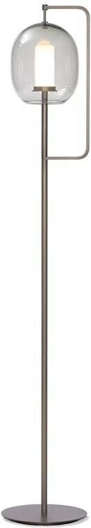 ClassiCon Lantern Medium vloerlamp LED Burnished Brass