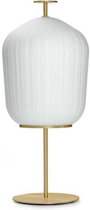 ClassiCon Plissée vloerlamp Messing
