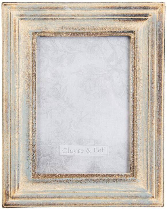 Clayre & Eef Fotolijst 13x18 cm Bruin Hout Rechthoek Fotokader