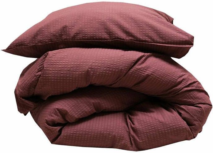 Crisp Sheets Dekbedovertrek 240 x 220 cm Malbec