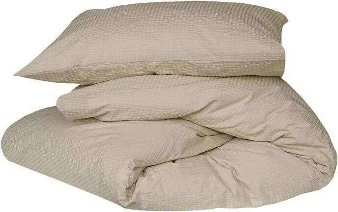 Crisp Sheets Dekbedovertrek 240 x 220 cm Sand Stone