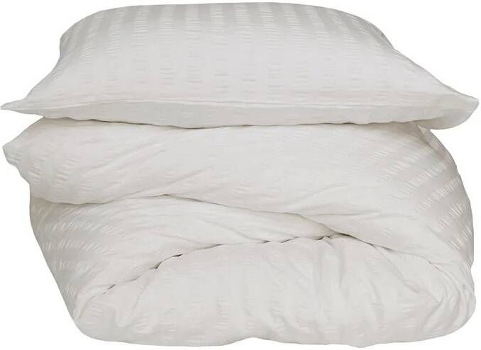 Crisp Sheets Smooth Waffle Dekbedovertrek 200 x 220 cm Pebble Stone