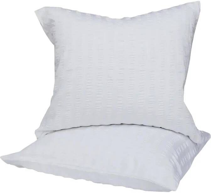 Crisp Sheets Smooth Waffle Dekbedovertrek 240 x 220 cm Silver