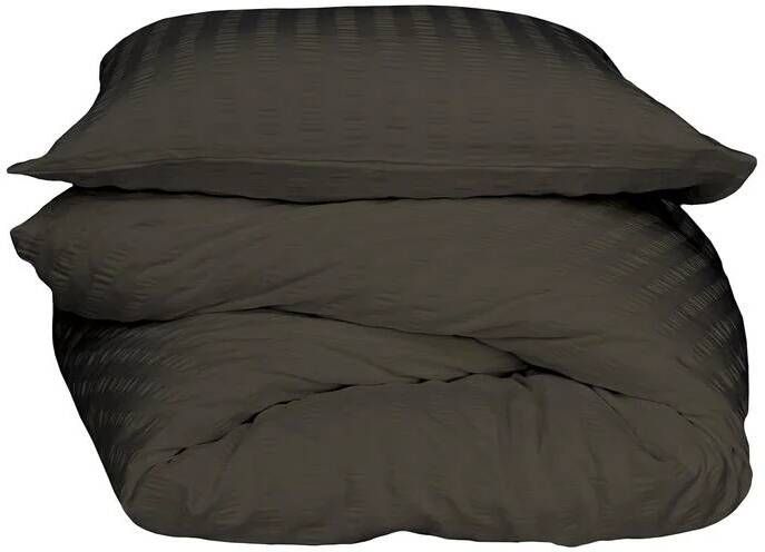 Crisp Sheets Smooth Waffle Dekbedovertrek 240 x 220 cm Taupe