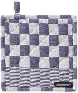 DDDDD Pannenlap Barbeque 21x21cm blue set van 2