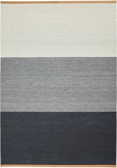 Design House Stockholm Fields Vloerkleed Blauw Grijs