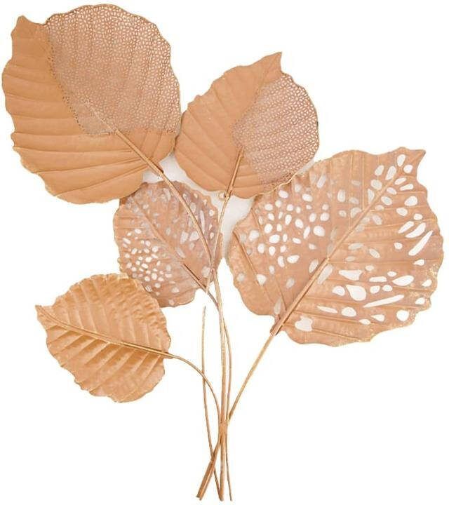 Dijk Natural Collections DKNC Wanddecoratie Ansan Metaal 70x5x74cm Goud