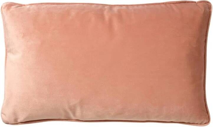 Dutch Decor FINN Kussenhoes velvet 30x50 cm Muted Clay roze
