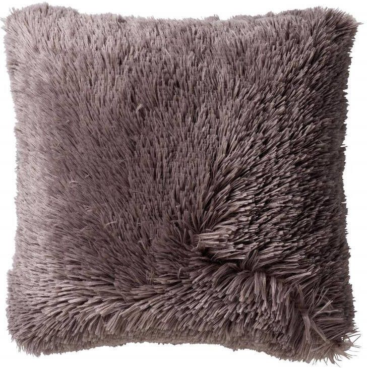 Dutch Decor kussenhoes FLUFFY 45x45 cm Driftwood