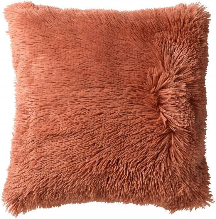 Dutch Decor kussenhoes FLUFFY 45x45 cm Muted Clay