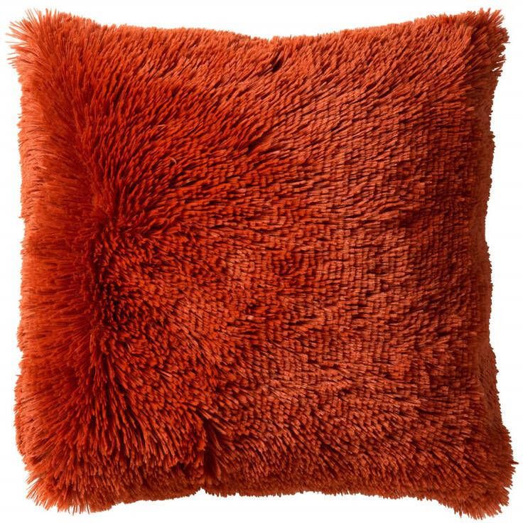 Dutch Decor kussenhoes FLUFFY 45x45 cm Potters Clay