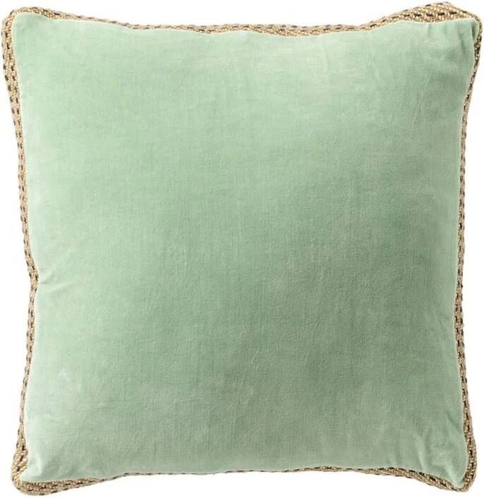 Dutch Decor kussenhoes MANOE 45x45 cm Cameo Green