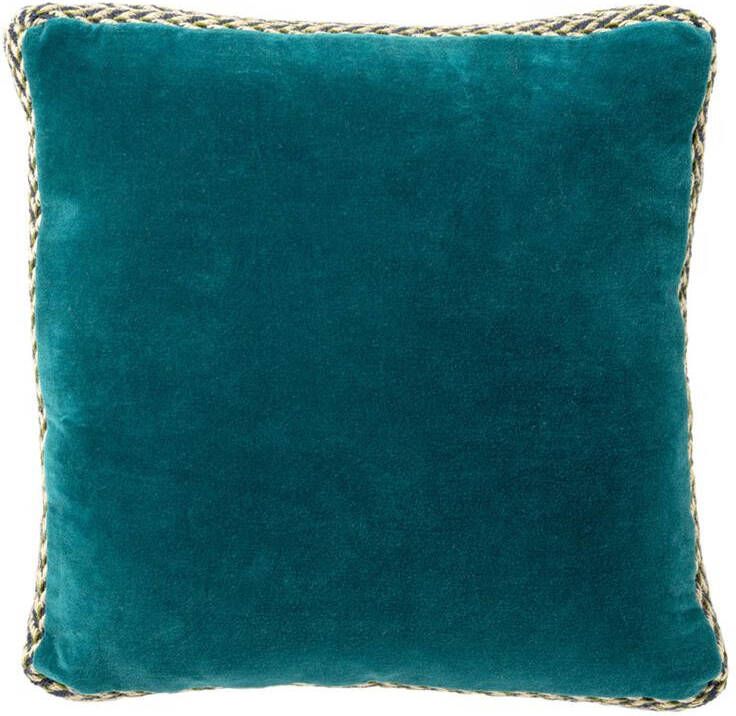 Dutch Decor kussenhoes MANOE 45x45 cm Deep Lake