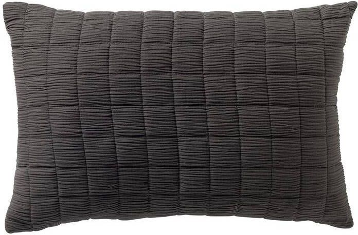 Dutch Decor kussenhoes REZA 40x60 cm Charcoal Gray