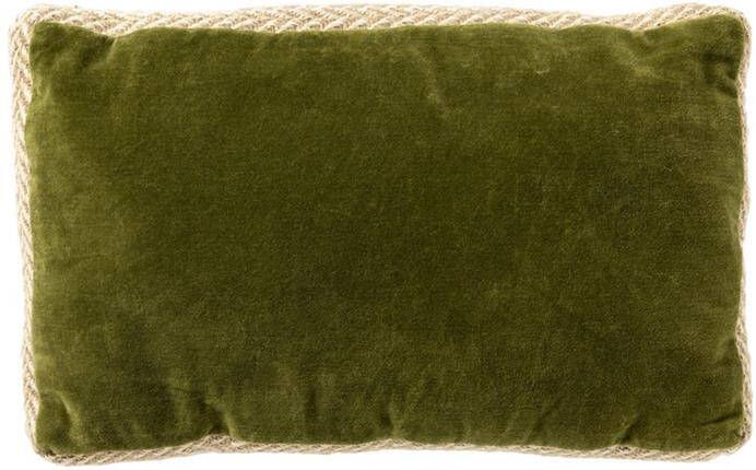 Dutch Decor MANOE Kussenhoes 30x50 cm met rand van jute Cardam