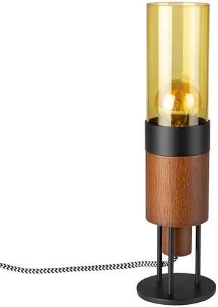 Dutchbone Momo Bureaulamp| Tafellamp Amber Geel