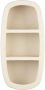 Dutchbone Veda Wandkast Gerecyled Marmer Beige 2 Planken - Thumbnail 1