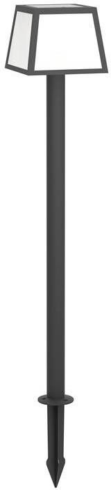 EGLO Altilia Solar Priklamp Buiten LED 106 cm Zwart|Wit