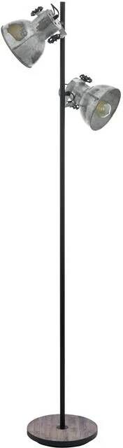 EGLO Barnstaple Vloerlamp E27 158 cm Bruin|Zwart
