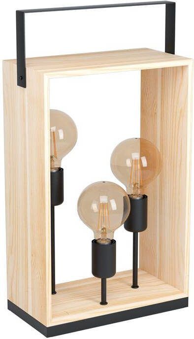 EGLO Famborough tafellamp E27 40 W Zwart