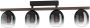 EGLO  Filago Plafondlamp - E27 - 88 cm - Zwart Bruin - Thumbnail 2