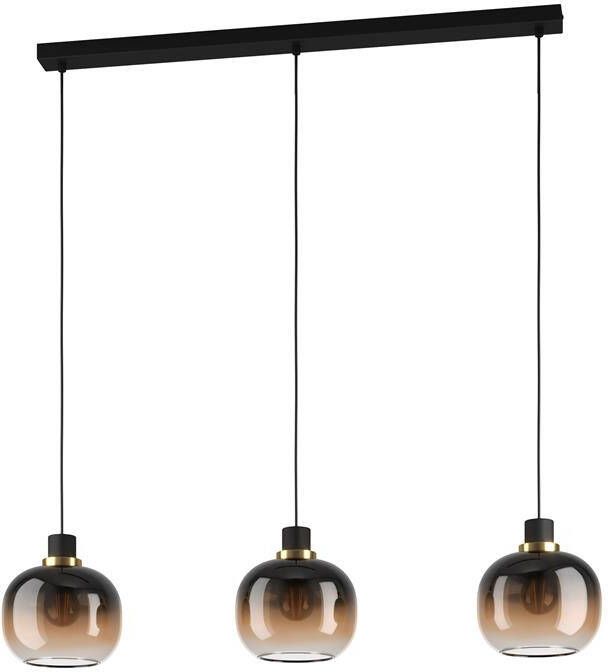 EGLO Oilella Hanglamp E27 95 cm Zwart Geelkoper