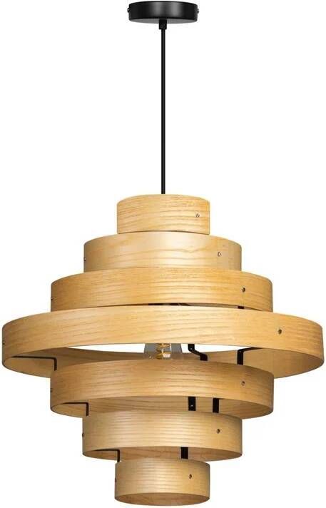 ETH Oaknut Hanglamp Hout 7 Rings