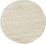 Eva Interior Rond vloerkleed wol Antraciet Wit Cobble Stone -180cm - Thumbnail 2